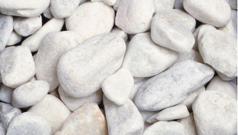 Spanish White Decorative Pebbles