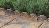 Yorkstone Scalloped Garden and Path Edging